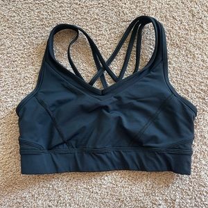 lululemon black sports bra